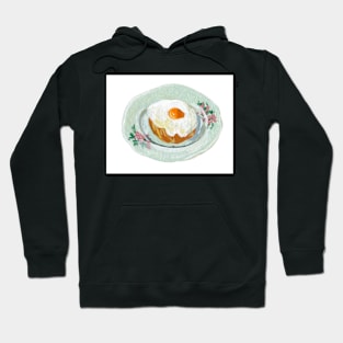 Fried egg brioche Hoodie